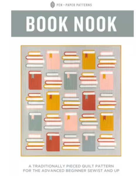 Book Nook Quilt Pattern --- Pen and Paper Patterns