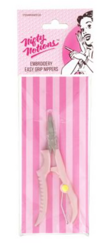 Embroidery Easy Grip Nippers 4.5 in -- Nifty Notions