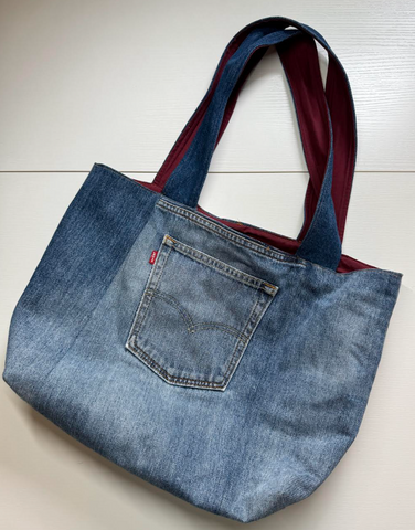 Upcycled Jeans Tote Bag Class