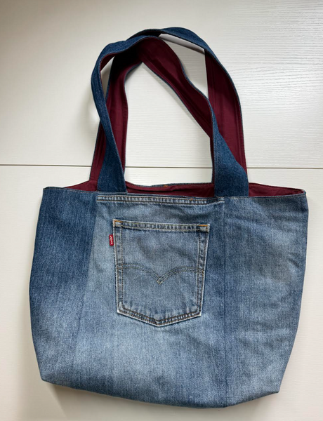 Upcycled Jeans Tote Bag Class