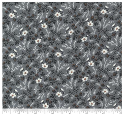 Florals in Graphite -- Rustic Gatherings by Primitive Gatherings -- Moda Fabric