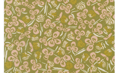 Clover in Taupe -- Orchard Run by Anna Graham of Noodlehead  --- Robert Kaufman Fabrics