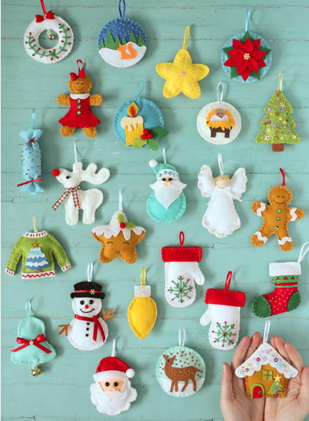 Felt Ornament Sip & Sew