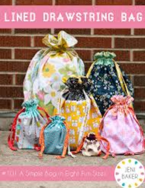 Gift Making Series -- Drawstring Gift Bags Class