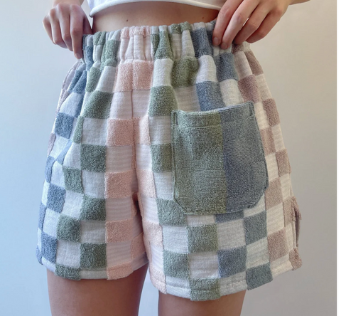 Beach Towel Shorts -- Advanced Beginner/Intermediate Garment Making