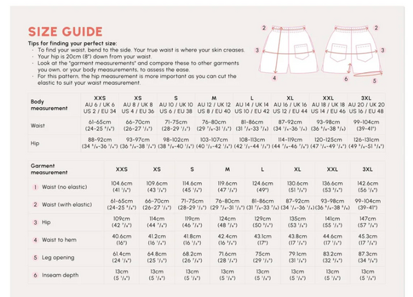 Beach Towel Shorts -- Advanced Beginner/Intermediate Garment Making