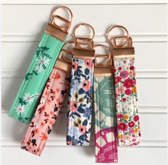 Sip & Sew  -- Key Fobs