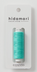 Turquoise #25 -- Cosmo Hidamari Sashiko Solid Thread 30 Meters