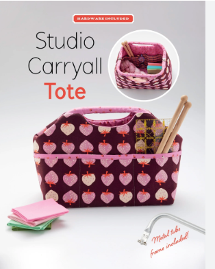The Studio Carryall Tote -- Advanced Beginner/Intermediate Bag Making