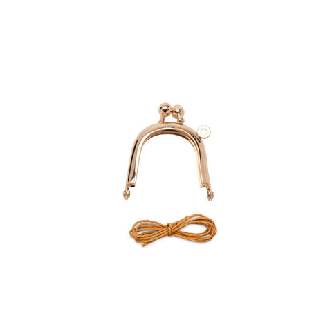 ROSE GOLD TEARDROP CLASP 1 ½" X 1 ½" -- Zakka Workshop