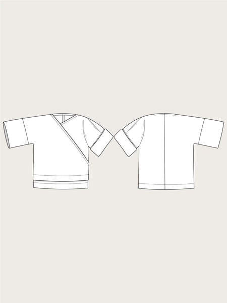 Wrap Top -- The Assembly Line Patterns – Three Little Birds Sewing Co.