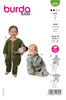 Burda Style Baby's Romper Jumpsuit #9235 Easy