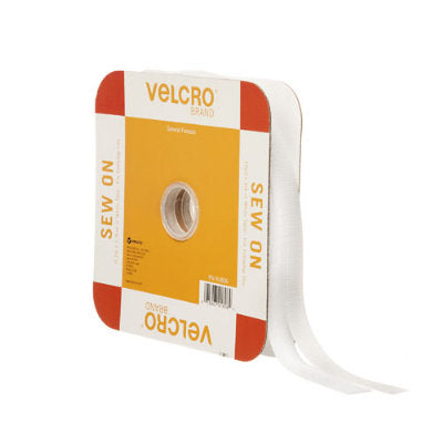 VELCRO (R) Brand White 3/4"