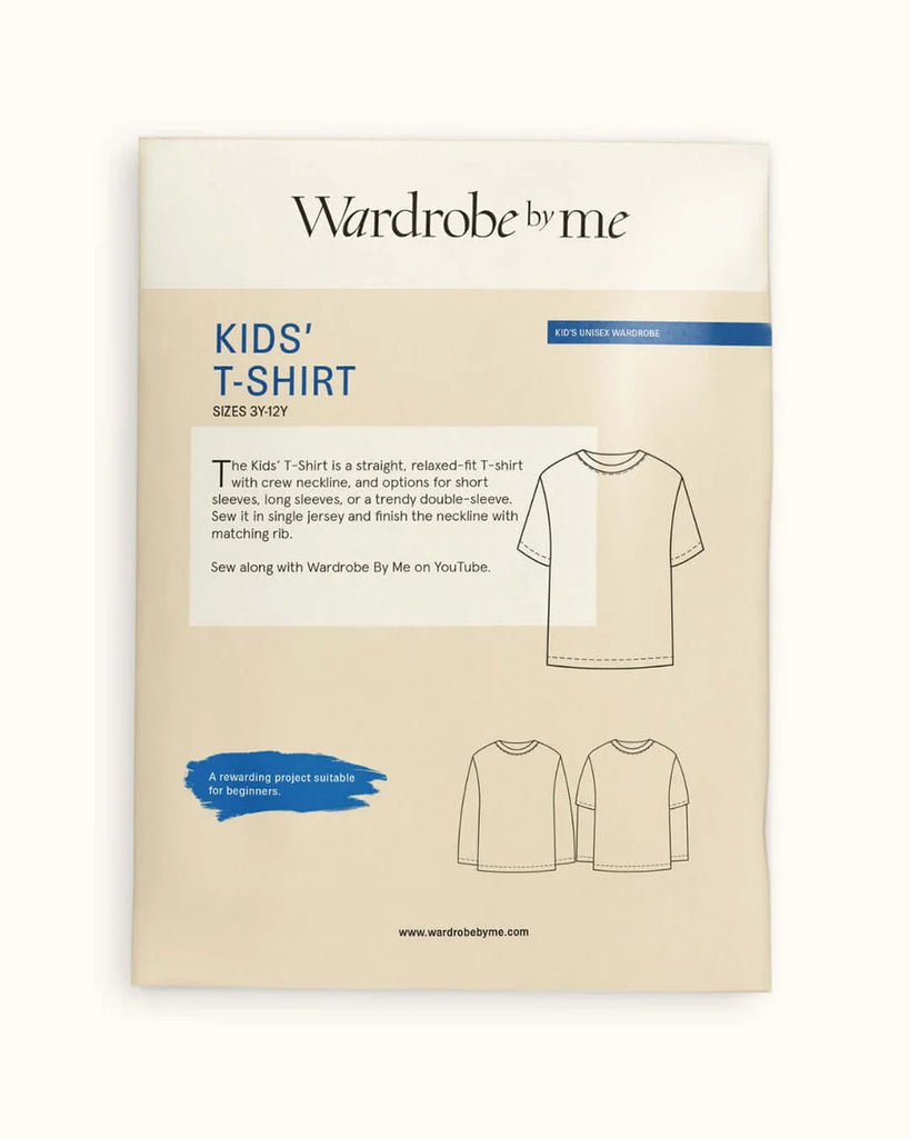 Kids T-shirt Pattern -- Wardrobe by Me