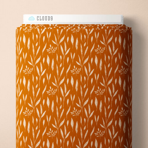 Willow Whisper | Pumpkin --  Whimsical Forest Floor by Mel Armstrong -- Cloud 9