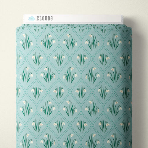 Dancing Snowdrops | Basil -- Wildwood by Ann Gardner -- Cloud 9