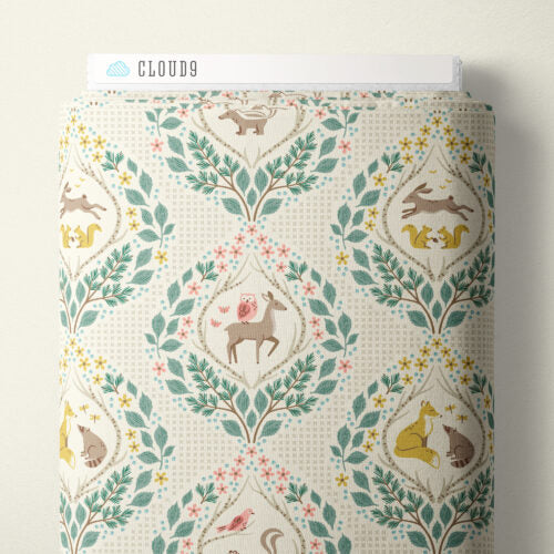 Meadow Tales | Chino/Multi -- Wildwood by Ann Gardner -- Cloud 9