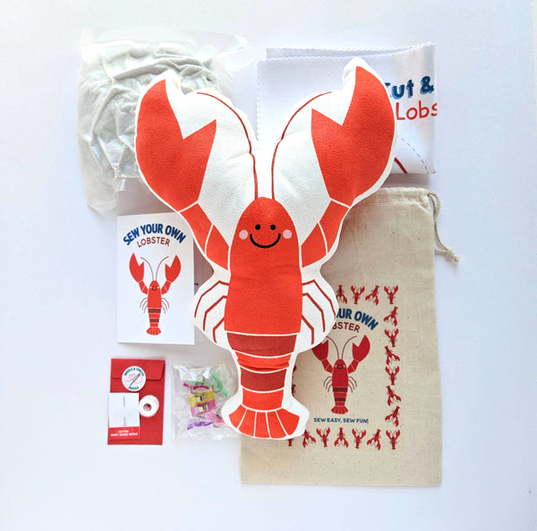 DIY Lobster Sewing Craft Kit