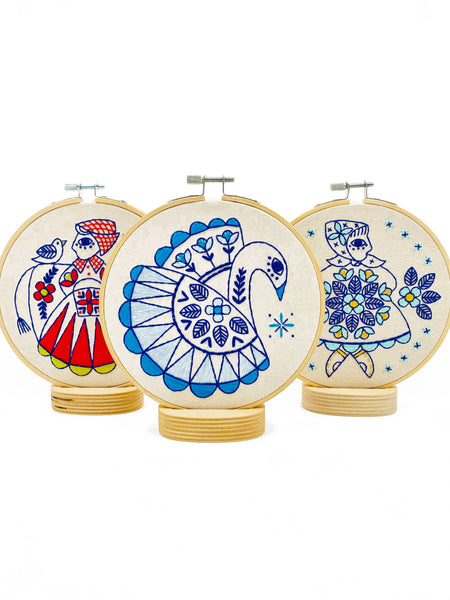 Milkmaid Complete Embroidery Kit
