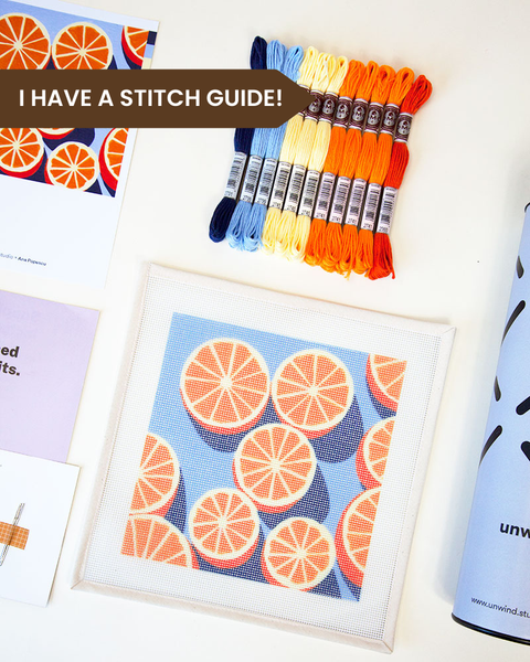 Agrumes Needlepoint Kit