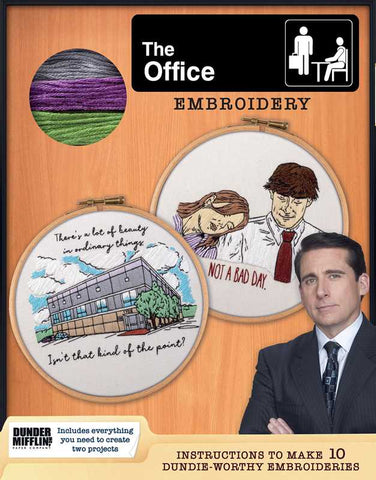 Office Embroidery by Rosie Haynes
