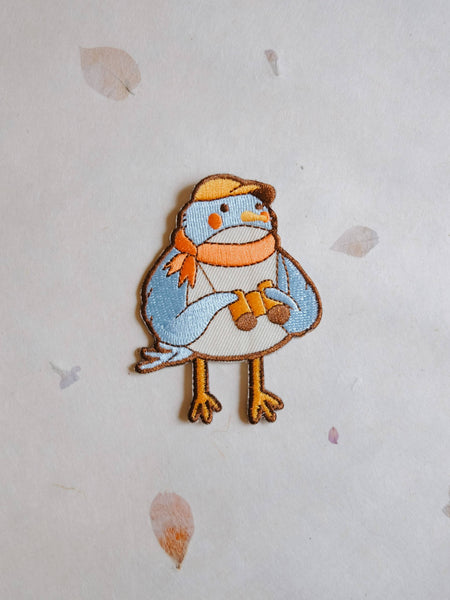 Birder Iron-On Patch (New Size 3” x 2.25”)