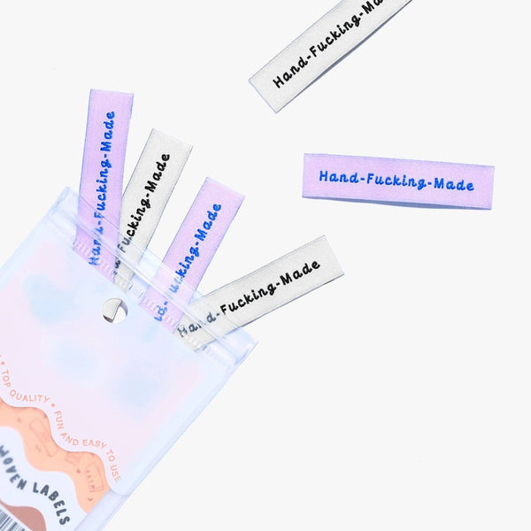 Hand-Fucking-Made Woven Labels | KATM