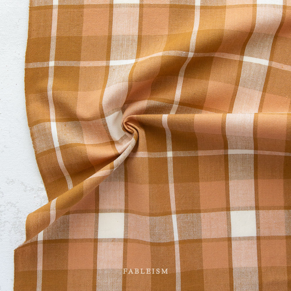 Arcade Woven in Acorn -- Arcade Wovens by Fableism