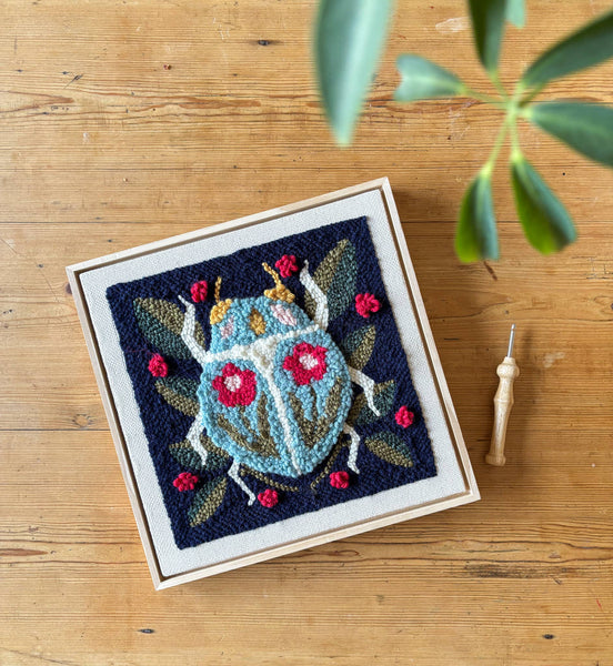 Spring Beetle Punch Needle Frame Kit 