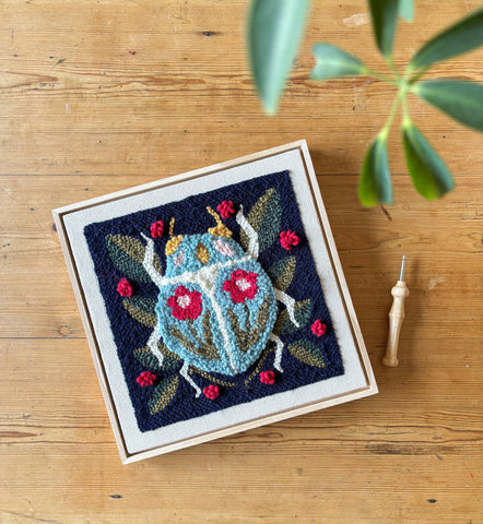 Spring Beetle Punch Needle Frame Kit 