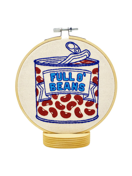 Beans Complete Embroidery Kit