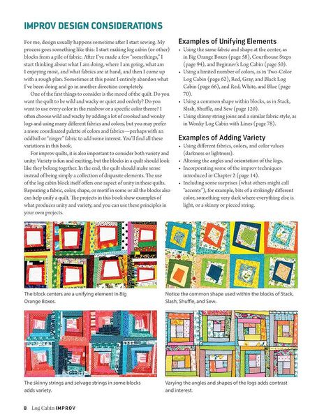 Log Cabin Improv - Quilts With a Twist on Tradition