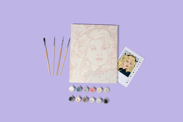 Dolly Parton Paint By Numbers Kit