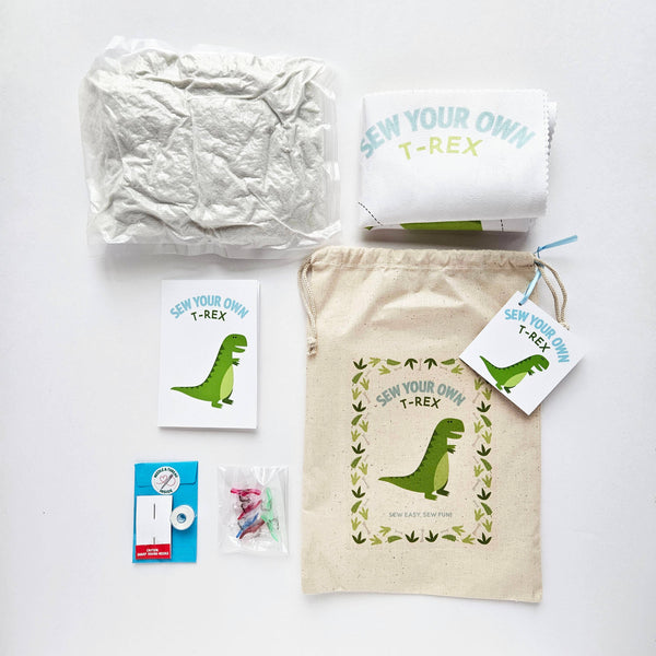 Dinosaur Deluxe Sewing Craft Kit