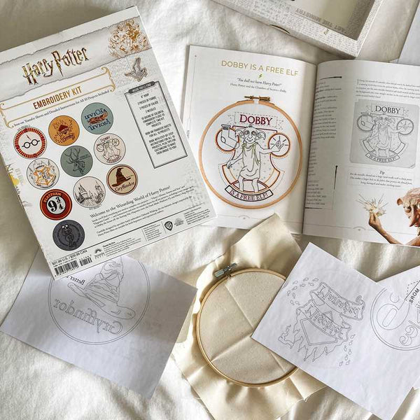 Harry Potter Embroidery by Deborah Wilding