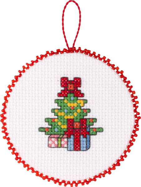 Bucilla Classic Christmas Cross Stitch set of 30