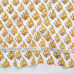 Indian Block Prints Cottage: Weekend Floral in Summer -- Fableism