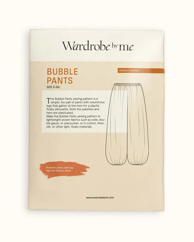 Bubble Pants Pattern -- Wardrobe by Me