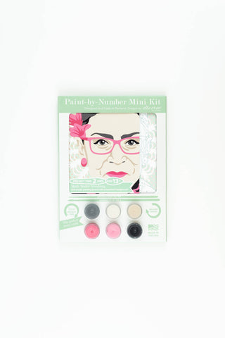 Ruth Bader Ginsburg MINI Paint-by-Number Kit