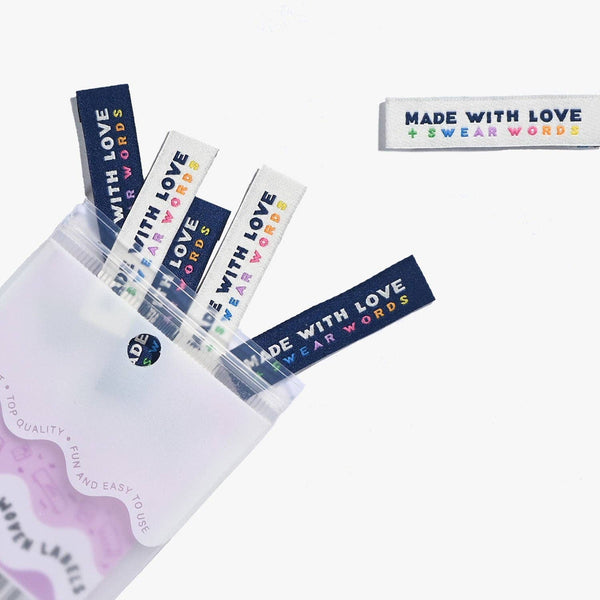 Made With Love & Swear Words Labels |  by KATM