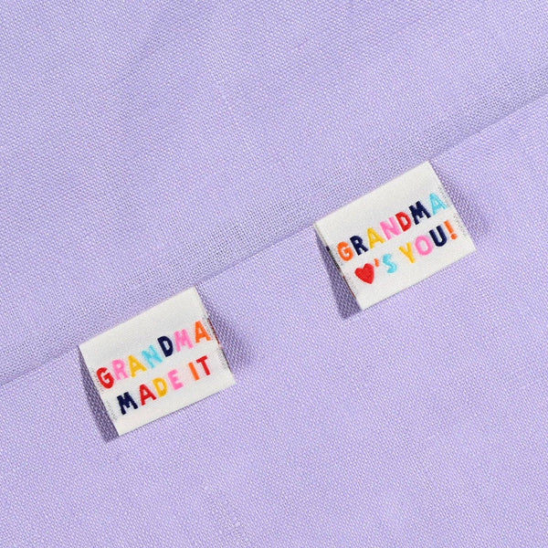 Grandma Made It Labels |