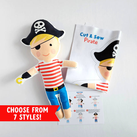 Pirate Doll Sewing Craft Kit