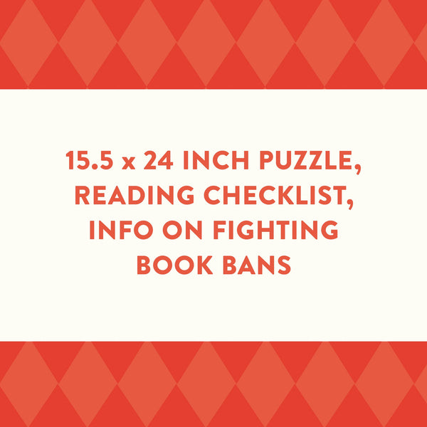 Bibliophile Banned Books 500-Piece Puzzle
