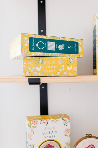 Pink Daisy Punch Needle Kit