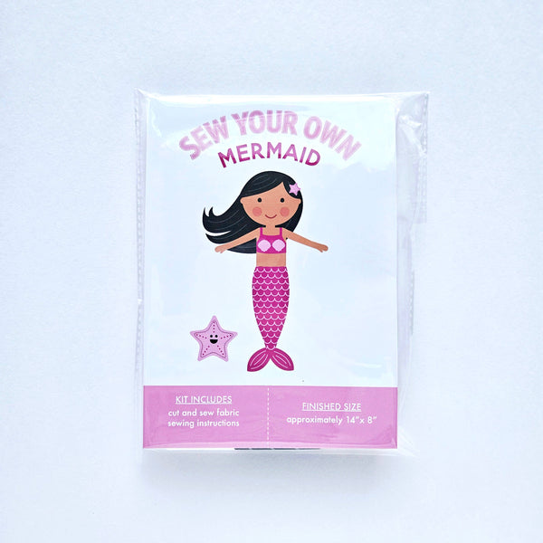 Sew Your Own Mermaid Doll Craft Kit