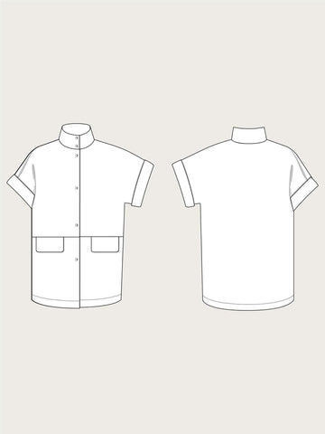 CAP SLEEVE VEST PATTERN -- The Assembly Line Patterns