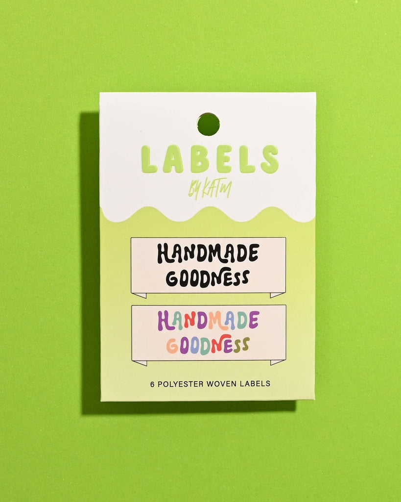 Handmade Goodness Woven Labels | KATM