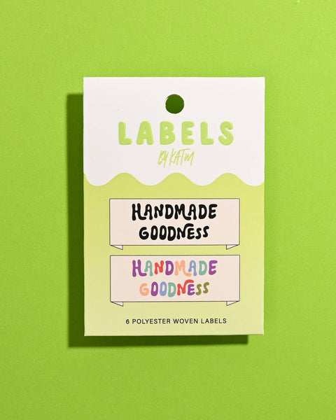 Handmade Goodness Woven Labels | KATM