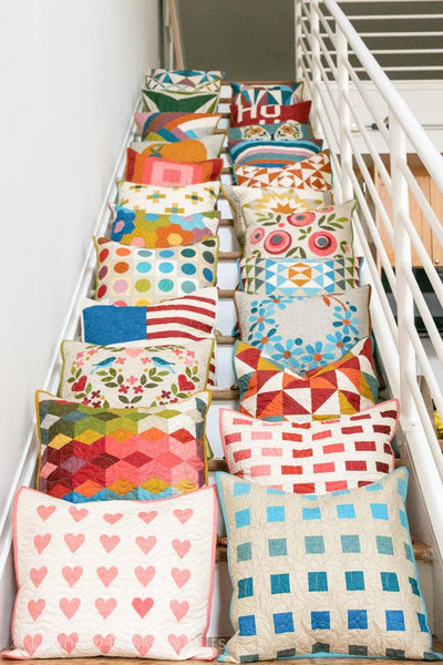 Square Dance Pillow Talk Fabric Kit