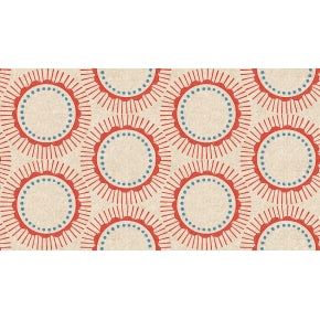 Kibori - Tara - Red Canvas Fabric for Cotton + Steel